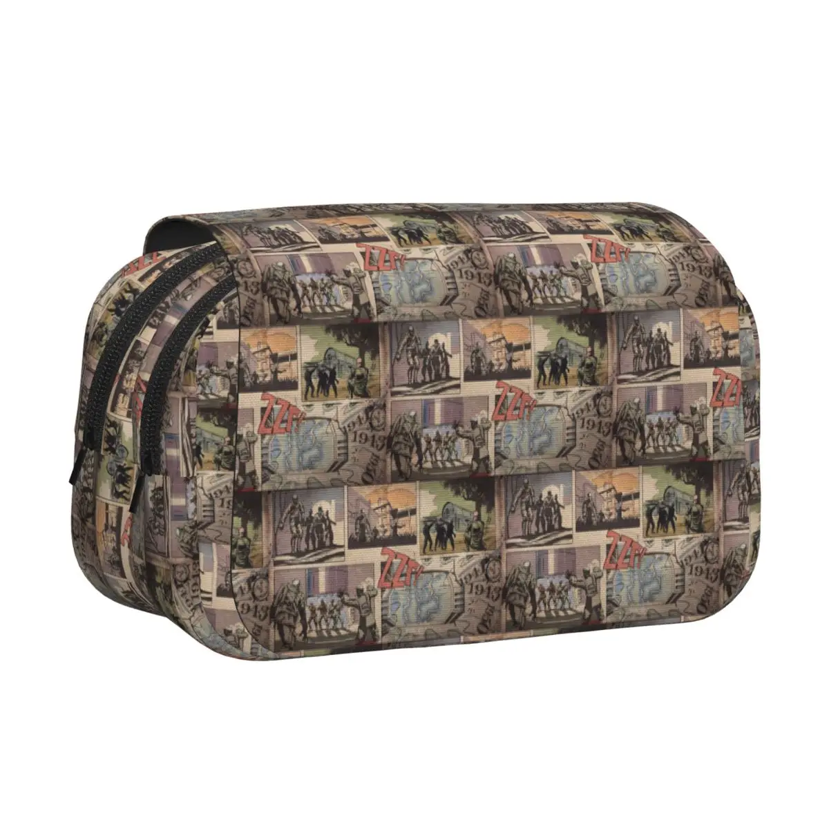 COD Zombies Kino Der Toten Loading Screen Pencil Case Pencil Pouch Hard Shell Large Storage Pen Box Pencil Bag Boy Girl Gifts