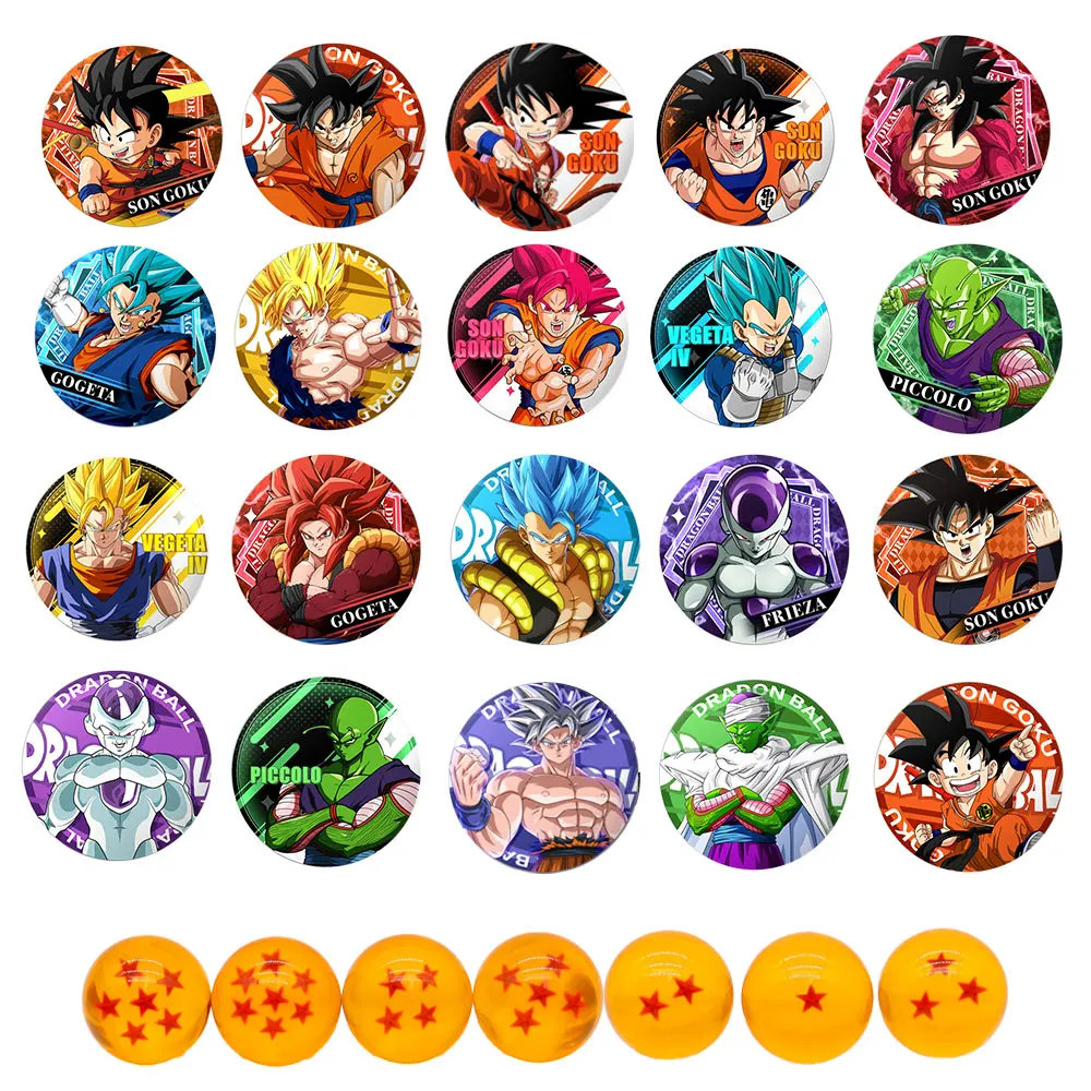 Dragon Ball Figures Blind Box Toy Super Saiyan Goku Vegeta Keychain DBZ Anime PVC Collection Model Toys For Kids Gifts