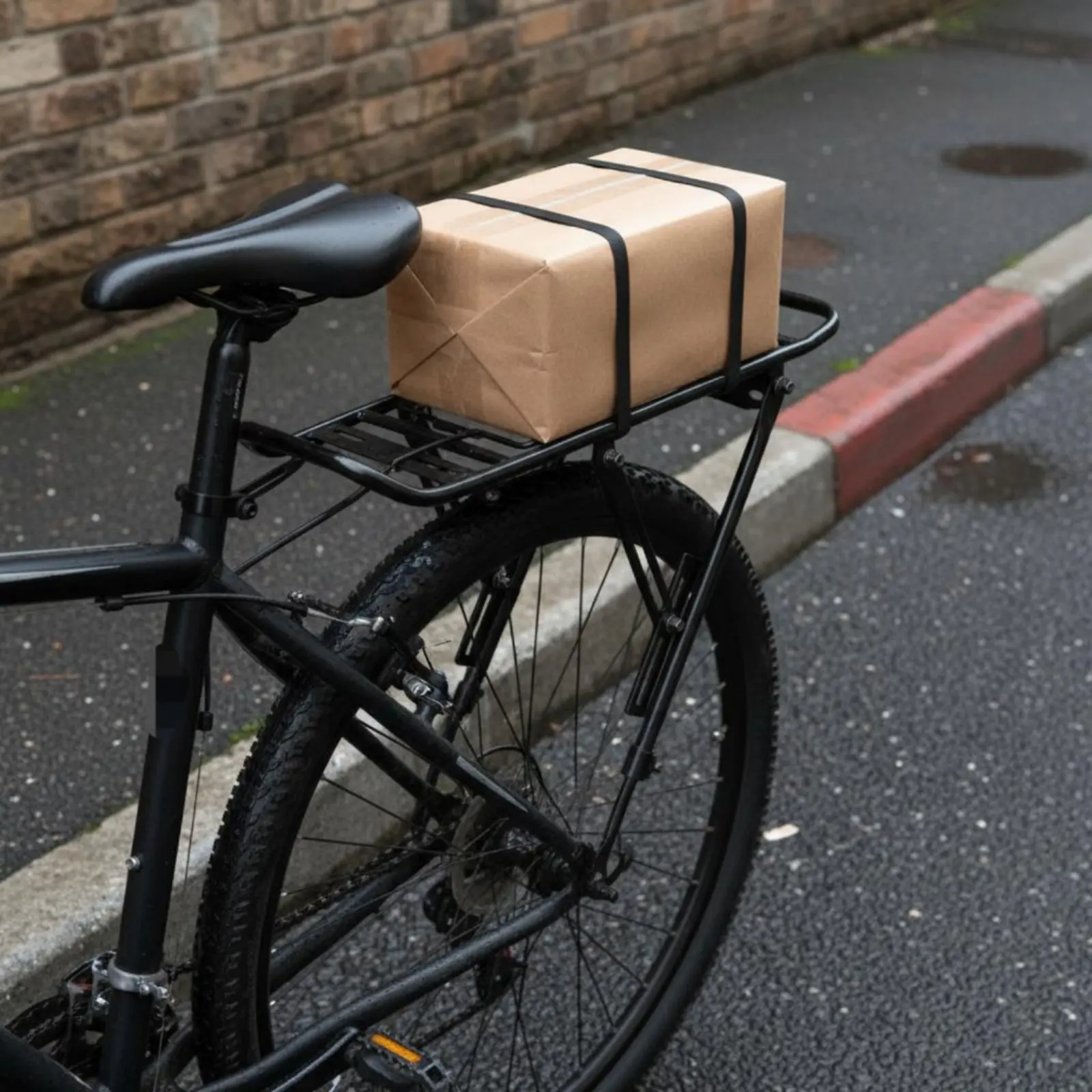 

Fast Release Bike Rack Adjustable Rear Bike Rack Two-Wheeler Luggage Carrier Lightweight Cycling Equipment for Commuting