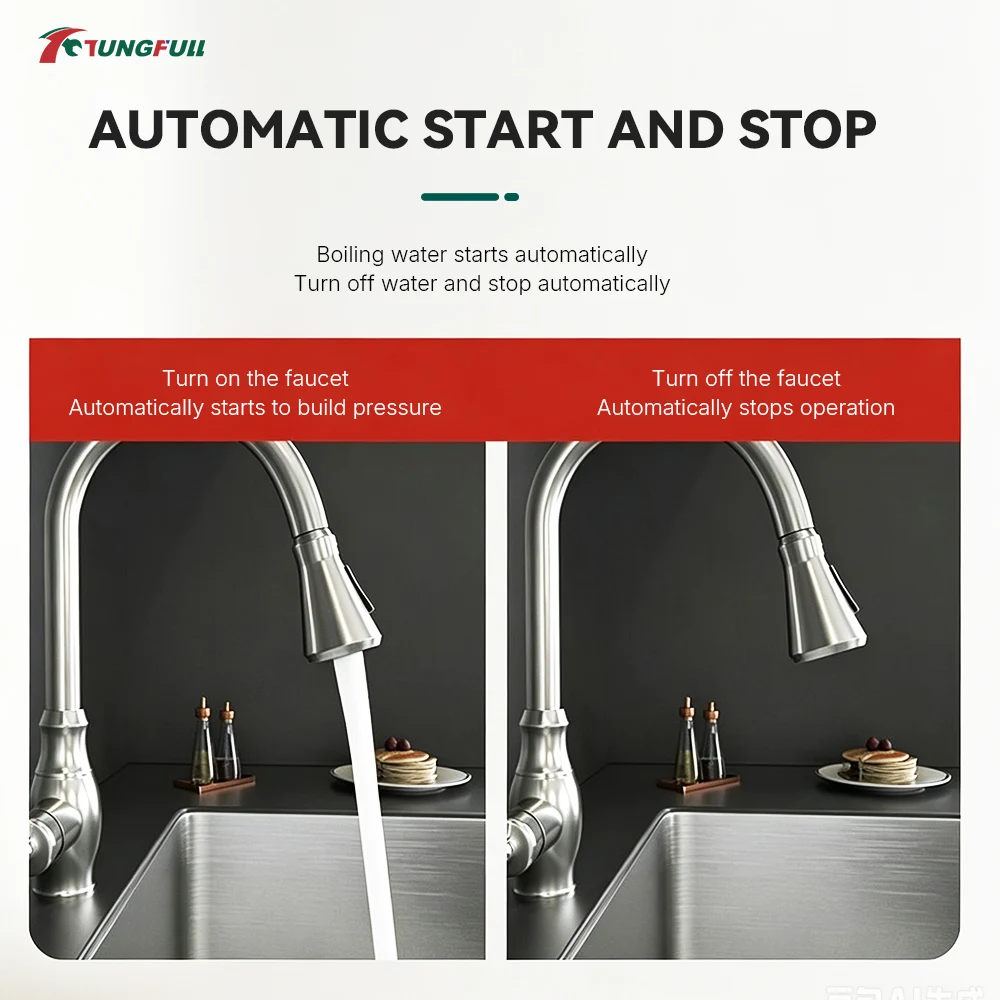Automatic Water Booster Pump Self Priming Pressure Pump for Home Shower Water Heater Low Water Pressure Solution