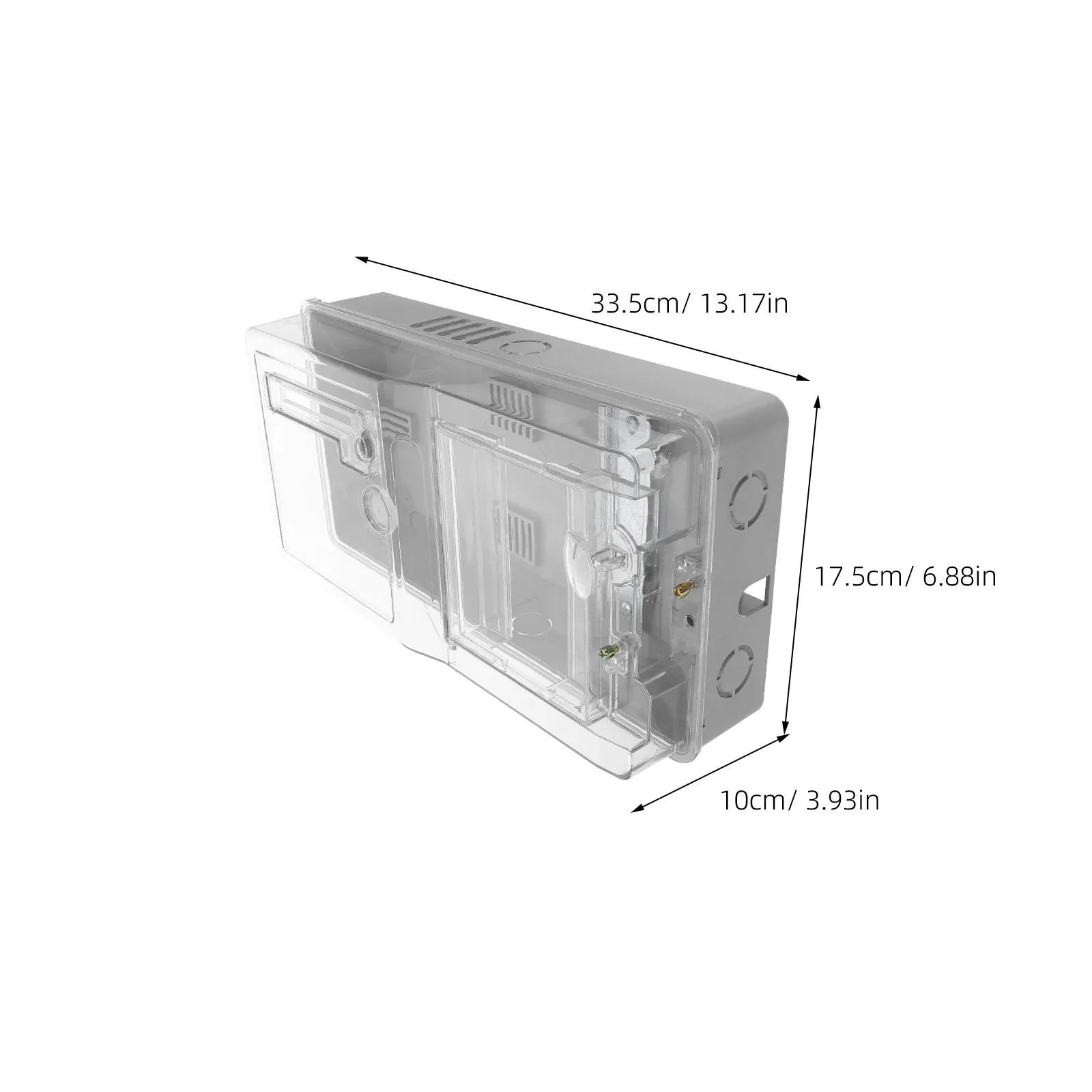 High Transparency Waterproof Junction For Outdoor Electrical Projects Durable Rainproof Meter Box Enclosure Household Electric - view 5