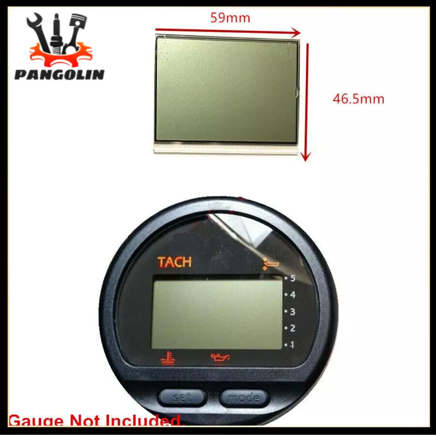 LCD Display 6Y5-8350T-D0-00 For Yamaha Boat Digital TACH Gauge Speedometer Tachometer Fuel Temp Gauges Instrument Clusters Part