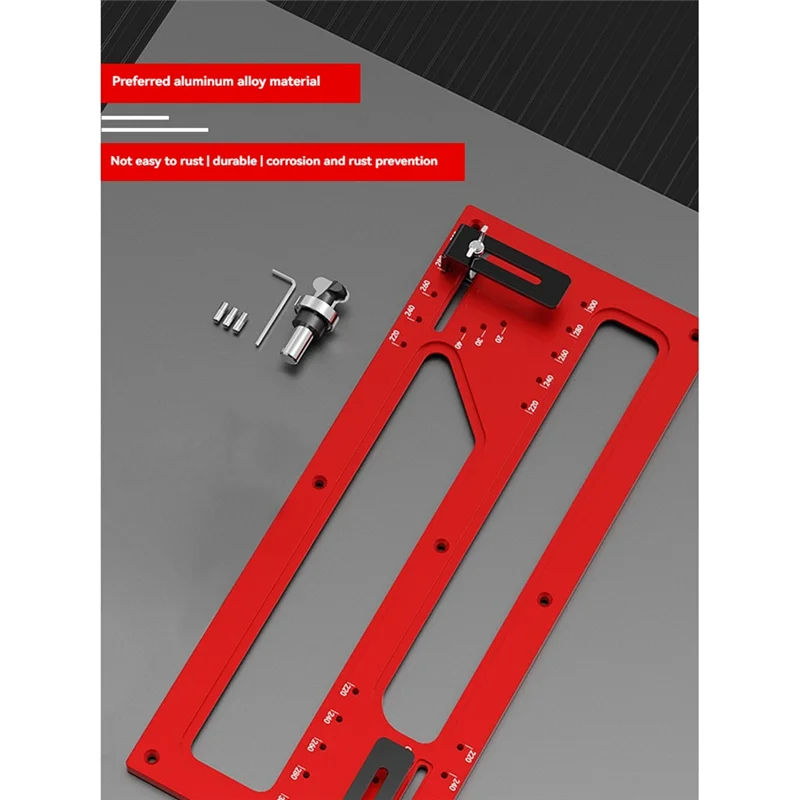 

Top Deals Embedded Handle Slotting Templat Cabinet Door Slot Positioning Tool No Handle Needed Slot Positioning Tool