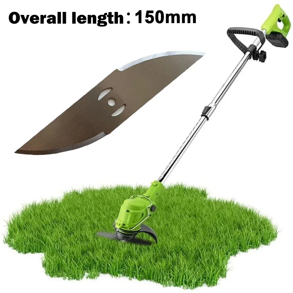 Grass Trimmers Parts Saw Blade Light Equipment 150mm/6inch 1pcs Grass Lawn Mower Fittings Saw Blades Steel String Trimmer Head