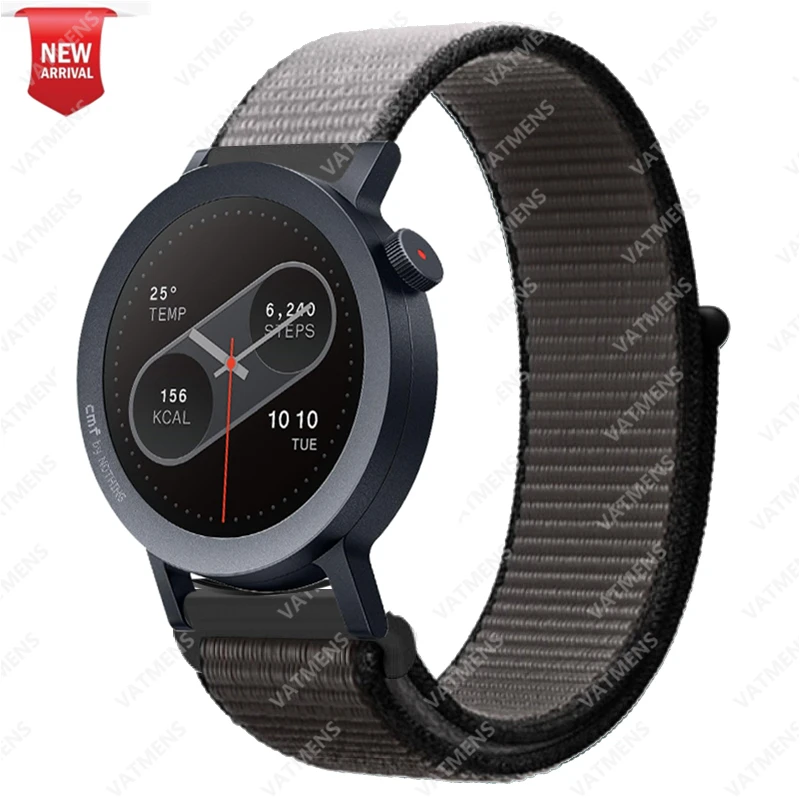 Watch Pro 2-Armband für CMF Watch Pro 2 Ersatz-Smartwatch-Armband, Nylon-Sport-Loop-Armband, Correa-Band – Detail 34