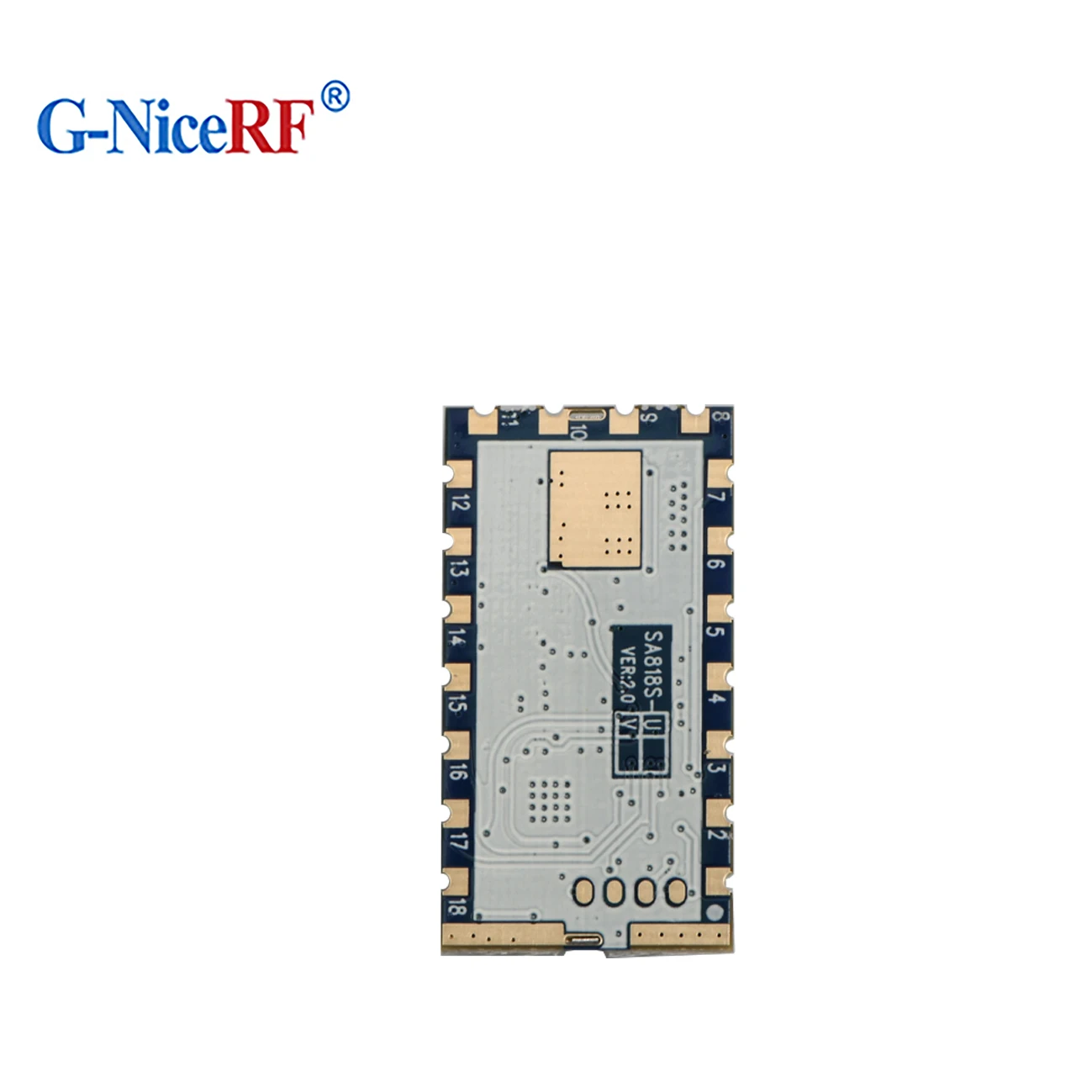 G-NiceRF| 2PCS SA818S  Embedded Small Size High Sensitivity 1W Walkie Talkie Module
