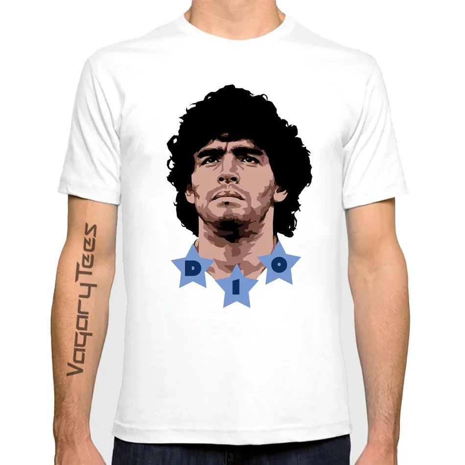 2024 Memorial Legendary Forever 10 short sleeve tops Diego Armando Maradona Tshirts Men Classic O-Neck Fashiony tops Hot Sale