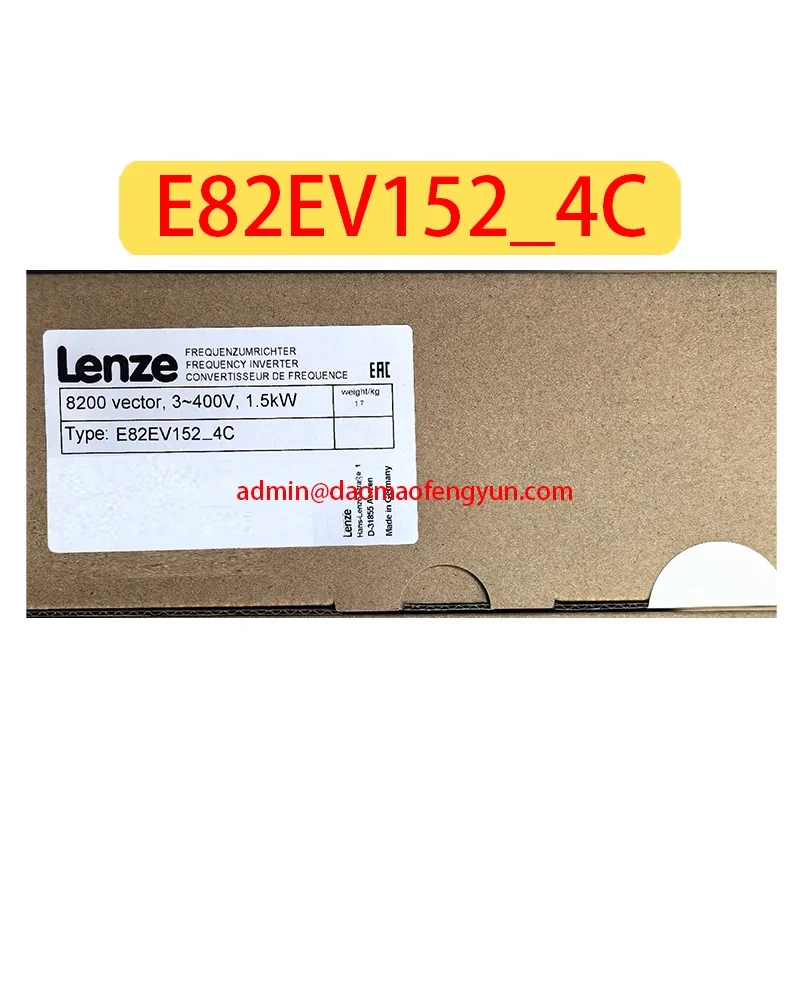 

8202 vector E82EV152_4C Brand new Inverters Drives Controllers E82EV152-4C，Fast shipping