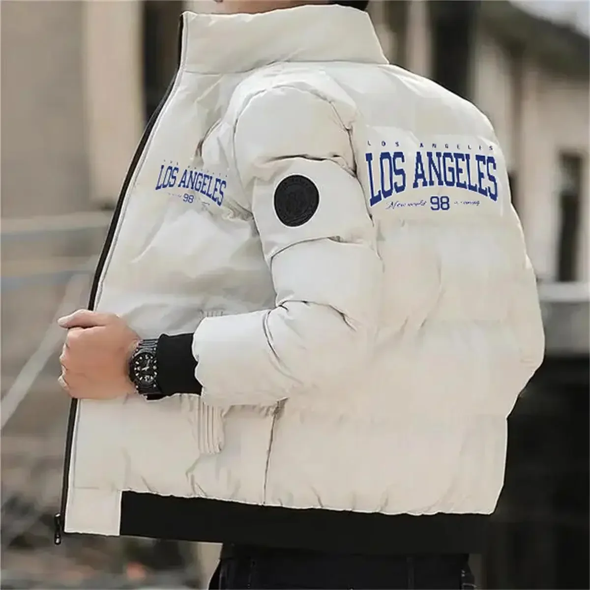 2026 New Fashion Down Cotton Jacket Thick Warm Jacket Quality Flight Jacket Men's and Women's Winter Casual Wear