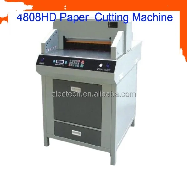 Heavy Duty Programmable 4808HD Guillotine Paper Cutter Paper Cutting Machine Paper Cutter