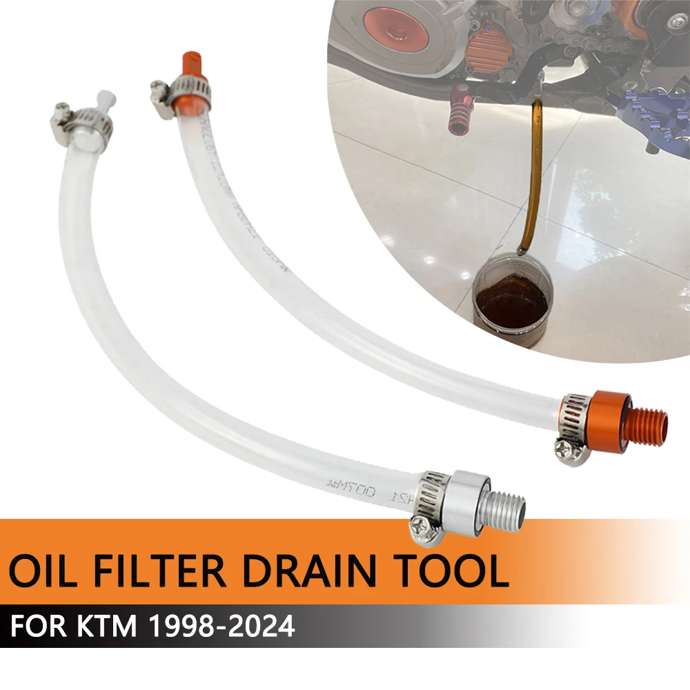 Motorcycle Accessories Oil Filter Drain For KTM SX SX-F EXC EXC-F XC XC-F XC-W TPI SIX DAYS 125 250 300-530 1998-2024 Moto Tool image 4