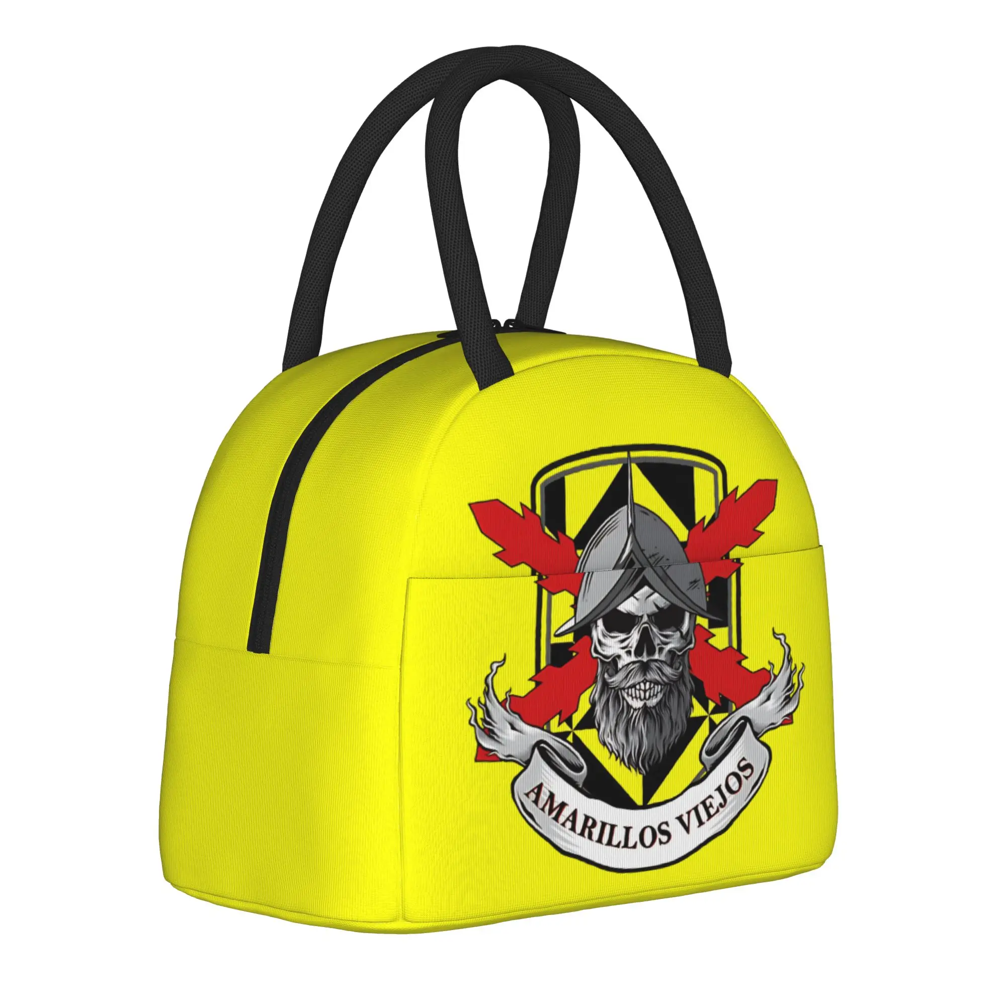 Burgundy Cross third Insulated Lunch Bags Thermal Bag Reusable,Lunch Container Spanish Empire  Leakproof Tote Lunch Box