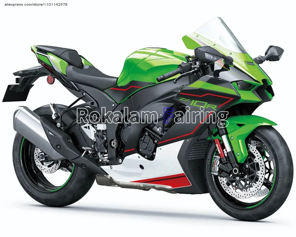 

Fairings For Kawasaki Ninja ZX-10R 2021 2022 2023 ZX10R 21 22 23 ZX 10R Green Bodywork Motorcycle Fairing (Injection Molding)