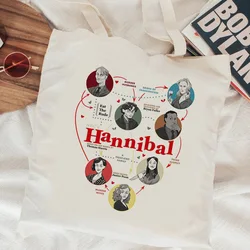 Hannibal shopping bag shopper bolso handbag shopping cotton bag ecobag bolsas ecologicas boodschappentas sac tissu