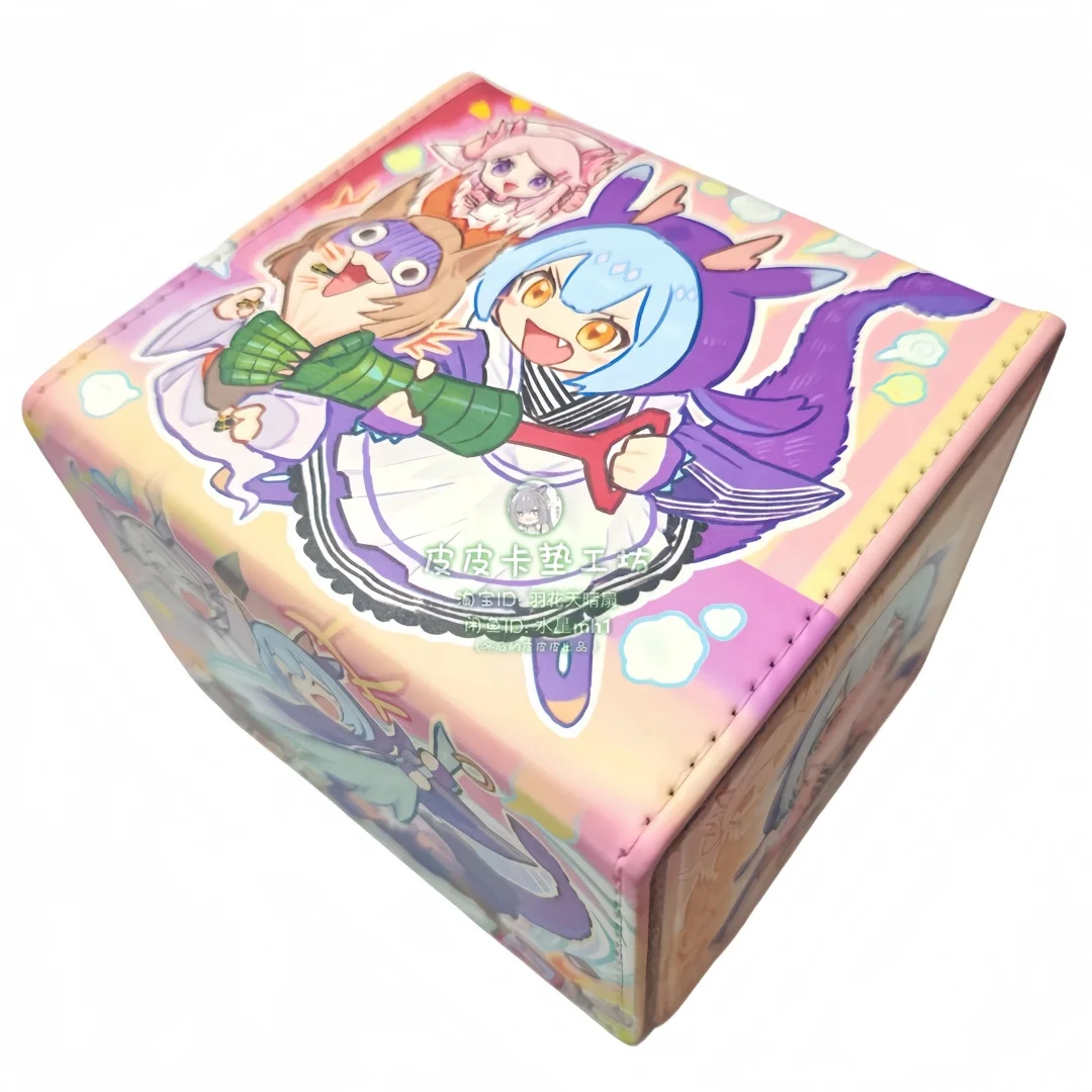 

Ю-Ги-О! Коробка для хранения коллекционных карт из кожи с магнитной застежкой серии DIY Dragonmaid: Граффити-анимация Dragonmaid, игровая коллекция