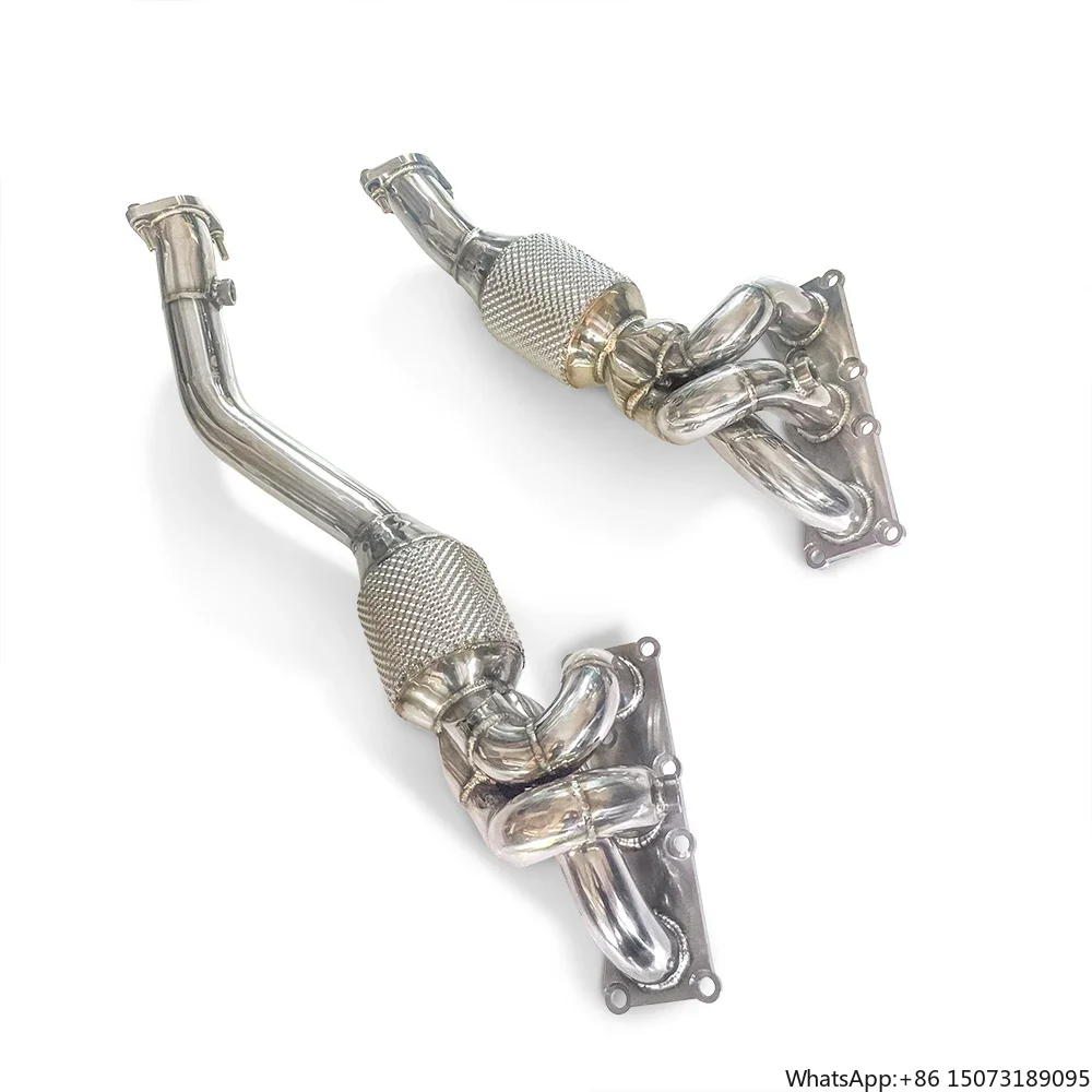 

Stainless Steel Performance Car Accessories Suitable for 325 E46 N52 2.5/3.0 2005-2009 Exhaust Drain Pipe Exhaust Manifold