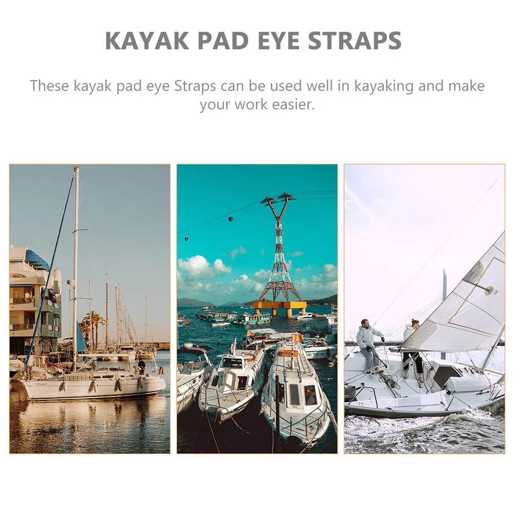 

1Set Stainless Steel Kayak Handles Smooth Surface No Burrs for Boats and Canoes Kayak Handle Stainless Steel Yacht Handles