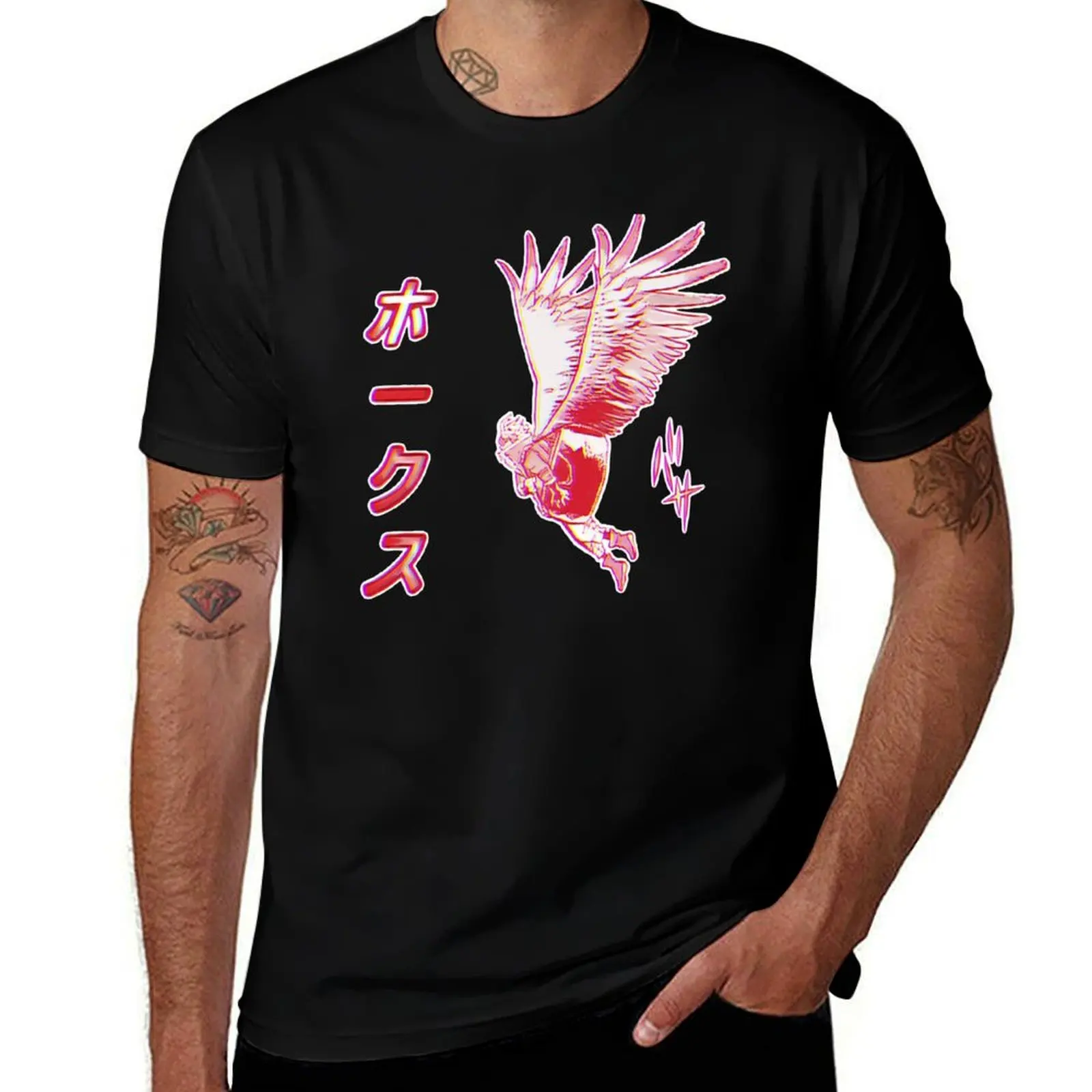 Hawks - Winged Hero T-Shirt Breathable Mesh Panel T-Shirt