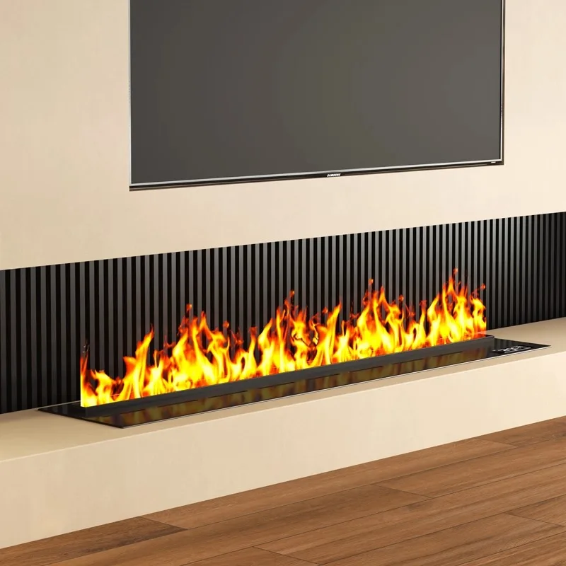 Electric Fireplace Humidifier with Remote Control for Home Decor