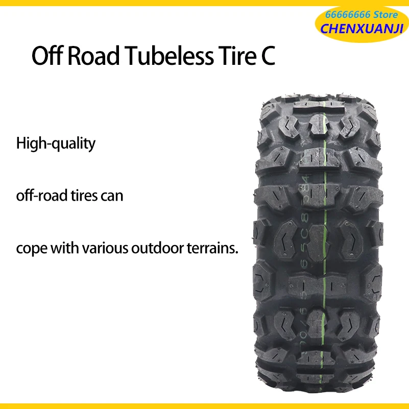 CST 90/65-6.5 City/Off Road Winter Snow Tires 11 Inch Tubeless Tire for Dualtron Ultra Speedual Plus Zero 11x Electric Scooters