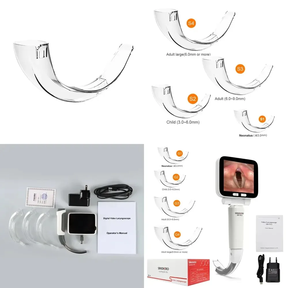

Hot Sale Medical Consumables Disposable Laryngoscope Blades in Various Sizes