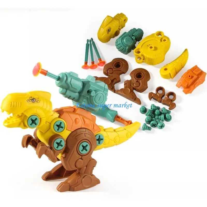 090B 3 في 1 لعبة بناء الديناصورات تيك أبارت DIY لعبة أنشطة الأولاد