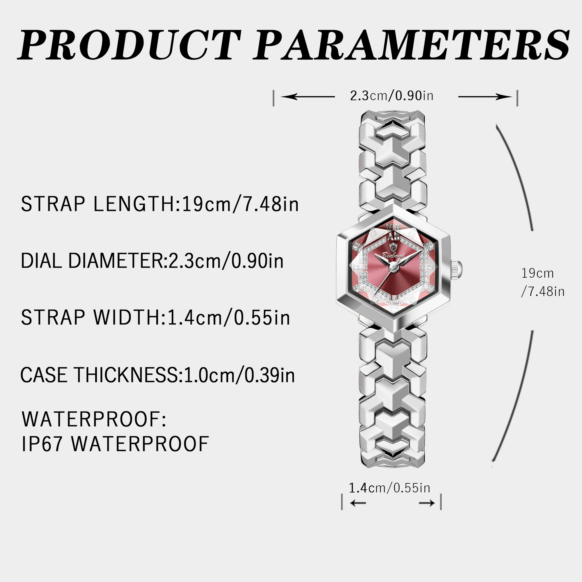 Orologio da uomo creativo a tema notte stellata di BINBOND, orologio meccanico automatico in acciaio inossidabile, luminoso e impermeabile, m da uomo