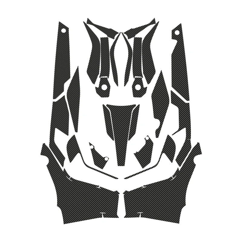 Use For CFMOTO 800MT Motorcycle Carbon Fiber Fairing Stickers Kits Of Bike Accessories Decoration Protection Decals Motor Refit