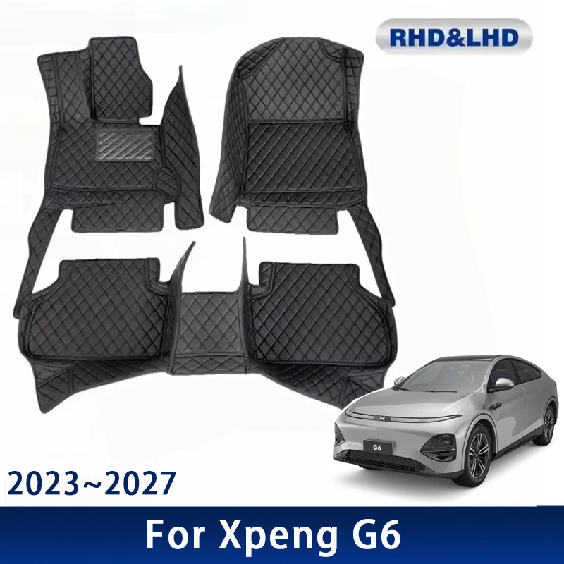 

Car Floor Mats For Xpeng G6 2023 2024 2025 2026 2027 Waterproof Custom Auto Foot Pads Carpet Interior Accessories