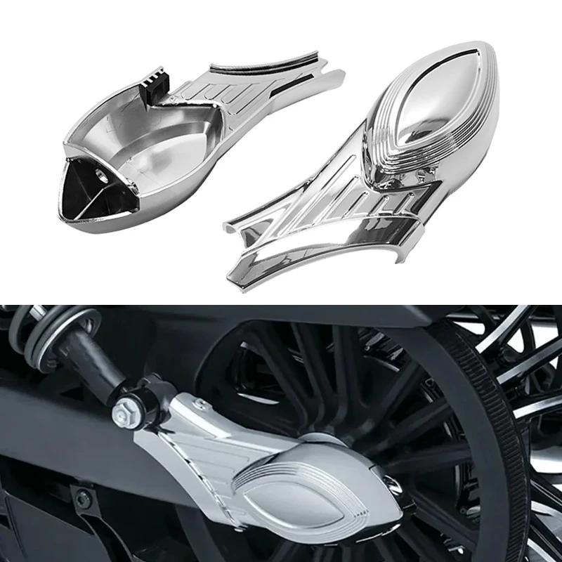 

Motorcycle Chrome Rear Swingarm Cover Axle Bolt Cover Fit For Indian Scout 2015-2023 2021 2022 Bobber Sixty 2018