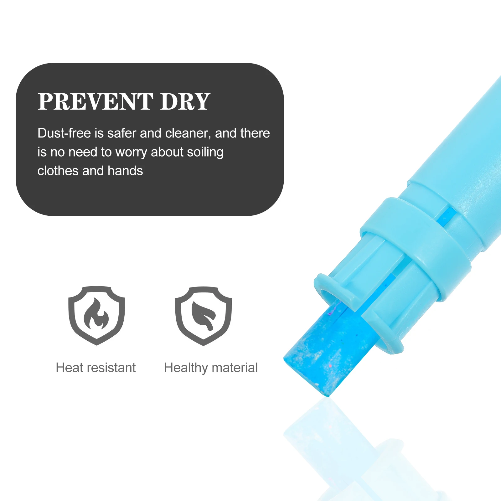 5 шт., пластиковый водорастворимый держатель, регулируемый удлинитель, креативный зажим для письма без пыли, легко чистится