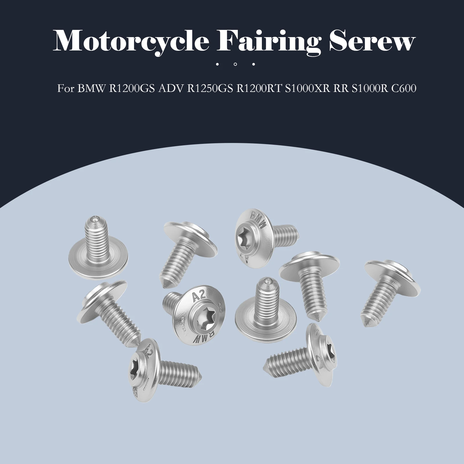 Нержавеющие винты для оболочки мотоцикла BMW R1300GS F900GS