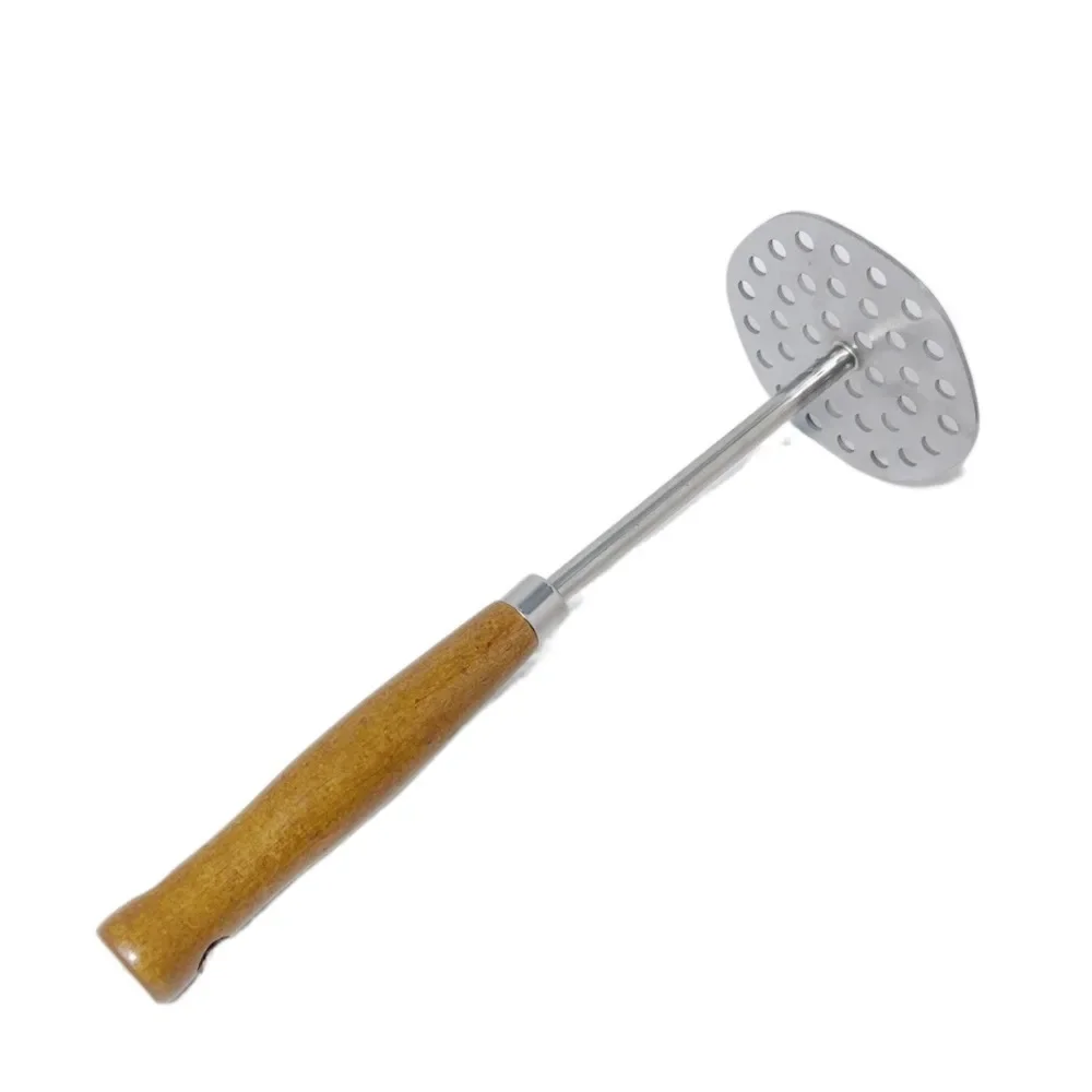 

Машинка для картофеля из нержавеющей стали, ручная подвесная пищевая толкушка, профессиональная удобная дробилка для фруктов, ресторан