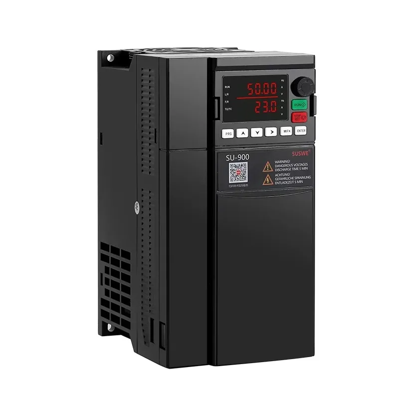 

220V Single Phase Input 7.5KW 10HPVFD Variable Frequency Drive Inverter 380V Three Phase Output