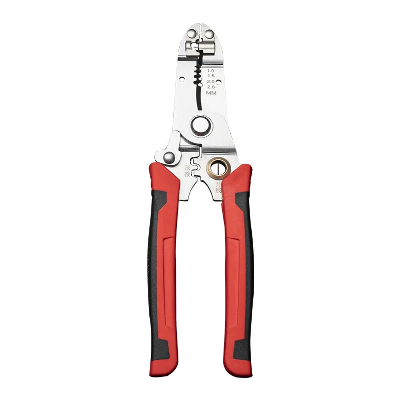 

New Type 8 In 1 Wire Stripper Cutting Nippers Iron Copper Wire Cutter Cable Cutter Clamper Splitting Wire Crimping Pliers