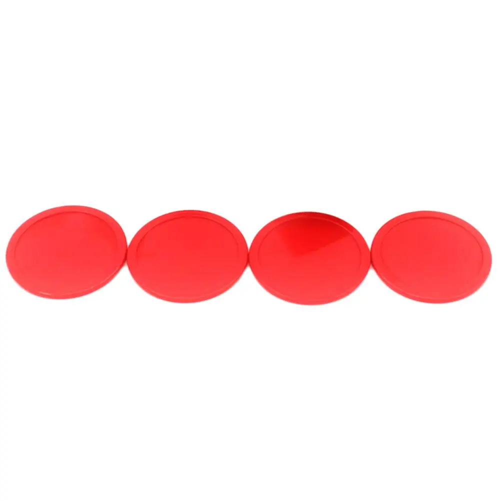 

4 PCS Air Hockey Replacement Kit Paddles and Pushers Putter Standard Table Size Equipment Accessories