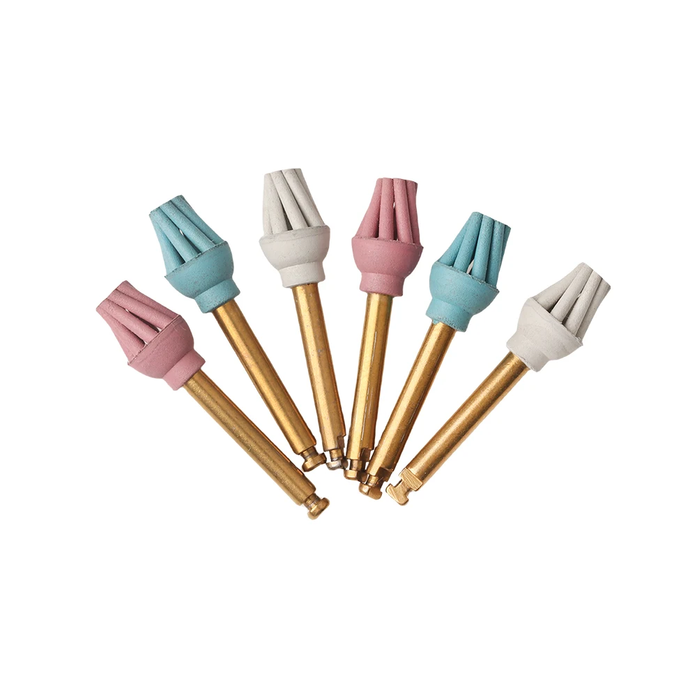 4Pcs/Kit Resin Polish Eagle Claw Wheel Eight-jaw Rubber Polisher Composite RA Disc Kit Dentist Tools Polishing
