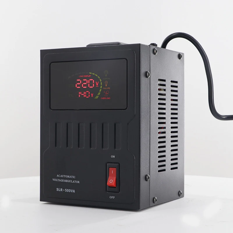 Factory Direct WLE-1000VA Servo Motor Control Voltage Stabilizer 50Hz Wall Mount for 110-270V Household Appliances Copper