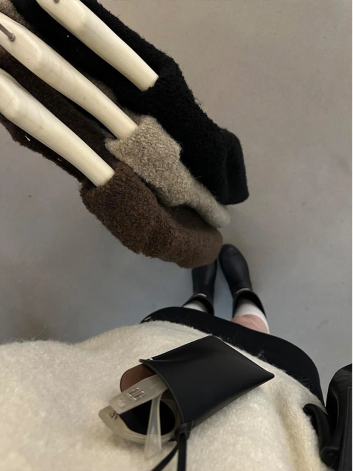 Pull tricoté à col japonais pour femme, vêtement amincissant, décontracté, coupe ample, automne hiver