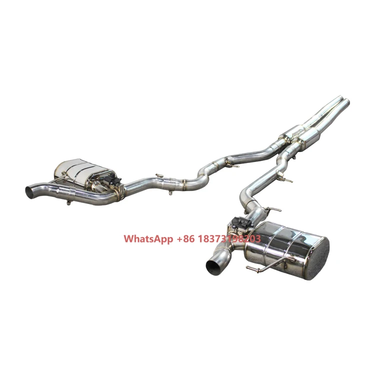 High Quality Customize Performance Valvetronic Catback Exhaust for Range Rover Velar Stainless Steel Exhaust Pipe