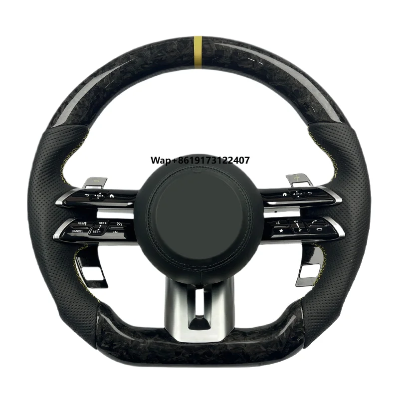 

High Luxury Forged Carbon Fiber Modified Steering Wheel for GLC E S CLS ZC-222-T-Y-191