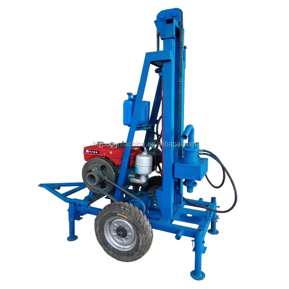 Low price Electric type underground deep water Borehole Drilling Machine / water well rotary drilling rig for sale