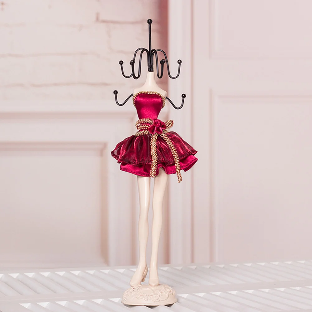 

Creative Jewelry Display Stand Earrings Necklace Storage Rack Dresser Decor Organizer Durable Holder Jewelry Display Stand