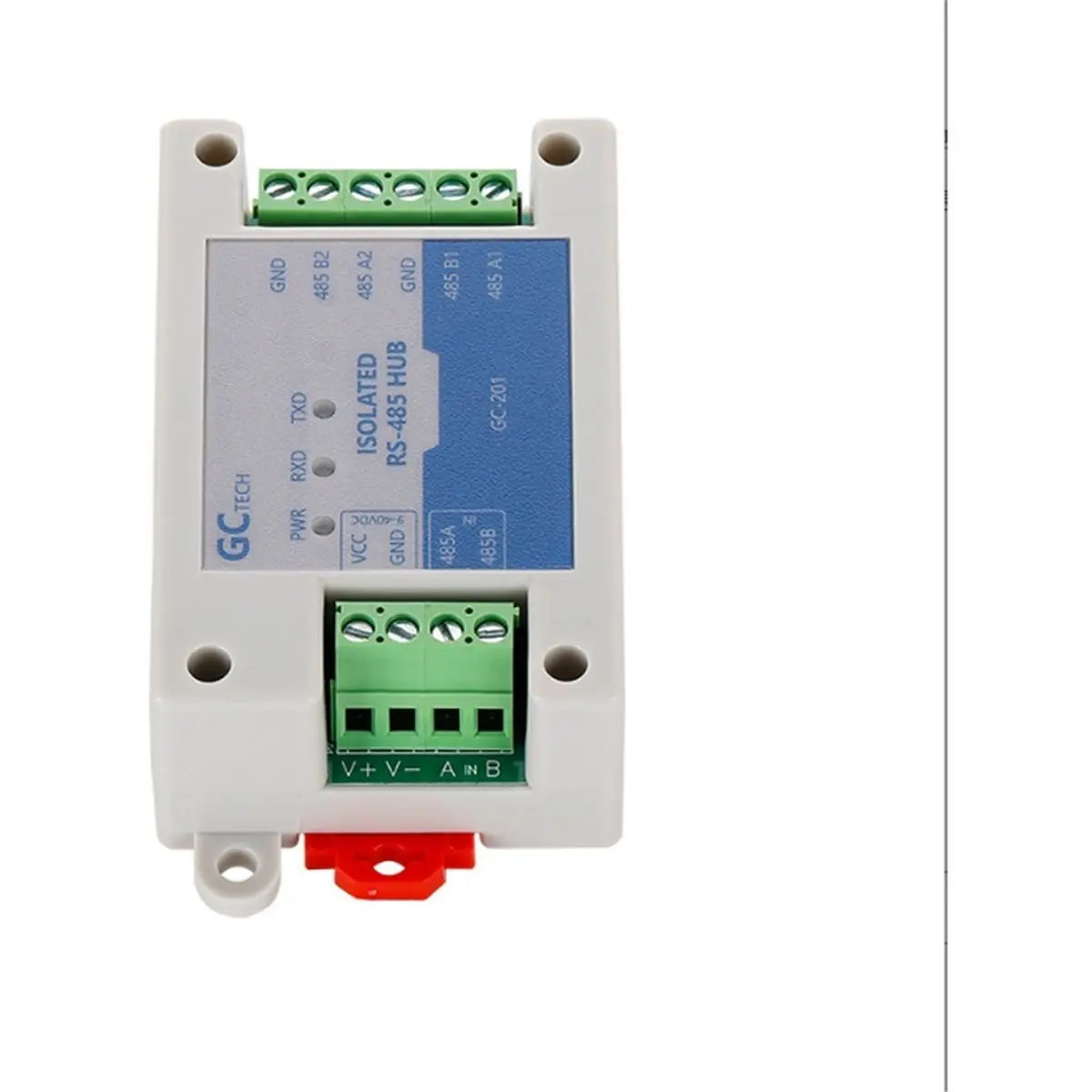 485 Repeater 1 Into 2 Port Hubs RS485 Photoelectric Isolation Signal Amplification Extender Protection