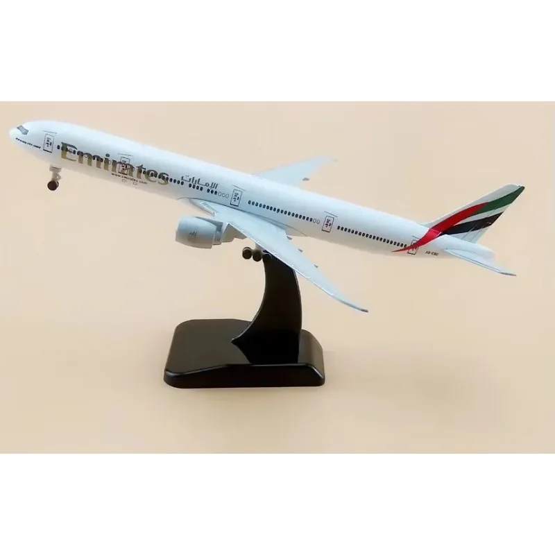 16/19cm Metal Plane Model Air Emirates Airlines A380 B777 300ER Airplane Model Airways Aircraft w Wheels Stand