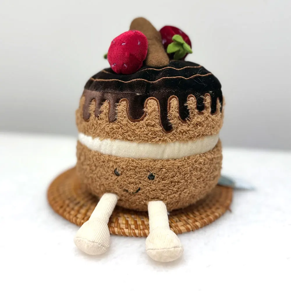 New JC Kawaii Dolls Strawberry Birthday Cake And Carrot Cake Plush Toys Christmas Birthday Gifts for Kids And Friends view 4