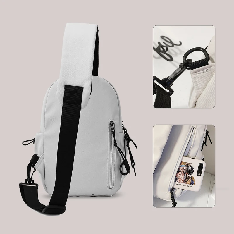 Lightweight Unisex Chest Crossbody Bag Outdoor Sports Cycling Climbing Tablet Shoulder Pack