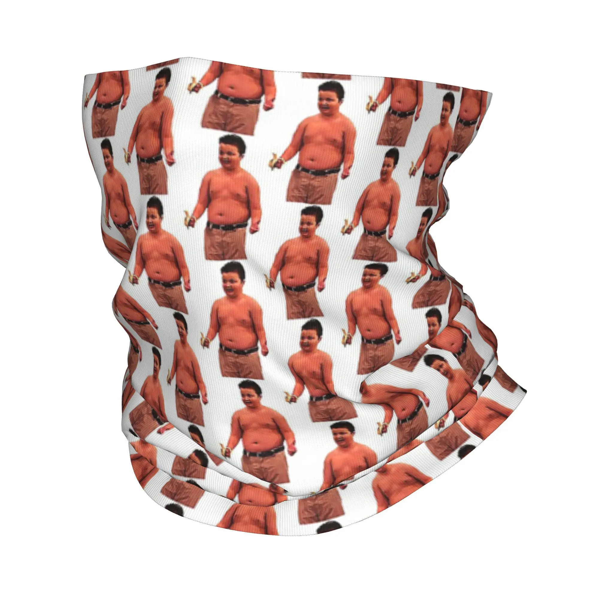 Gibby จาก iCarly ผ้าพันคอคอ Gaiter พิมพ์ผ้าพันคอมัลติฟังก์ชั่เดินป่าตกปลาสําหรับผู้ชายผู้หญิงผู้ใหญ่ Windproof