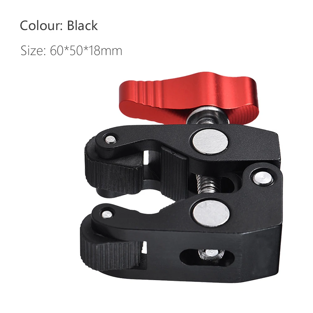 ذراع سحري عالمي من Probty مزود برأس كروي صغير ذراع سحري لملحقات كاميرا سوني/كانون/نيكون