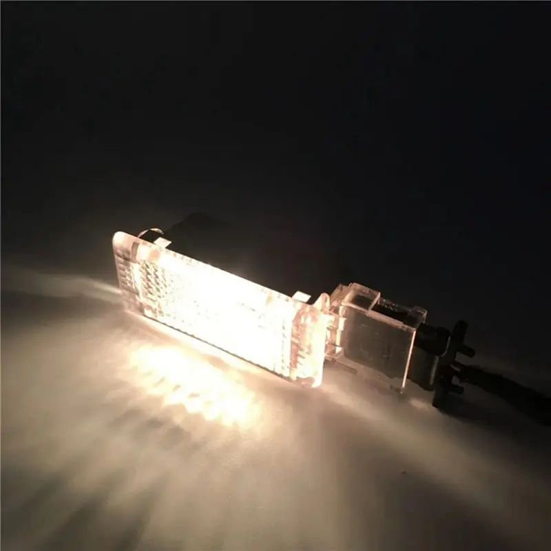 8 Pcs Car Interior Halogen Footwell Light Glove Box Trunk Lamp For Passat B6 Jetta Golf 6 MK6 MK7 Tiguan 7L0947415 3TD view 6